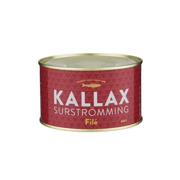 Lata de Pescado fermentado Surströmming FILET de Suecia Stink Fish  Surstroemming Arenque sueco, Regalos para hombres